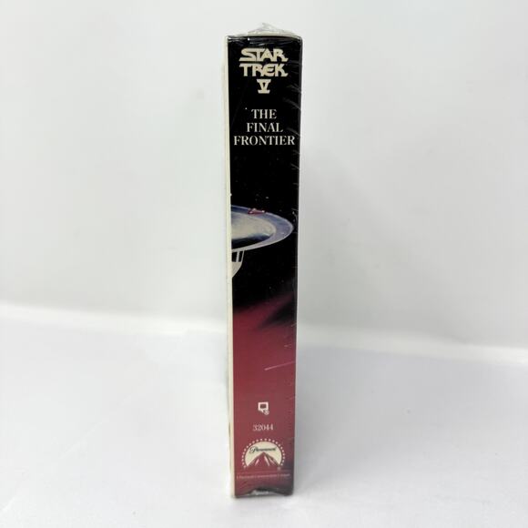 Star Trek V: The Final Frontier VHS 1989 Factory Sealed Paramount Collectible - Picture 4 of 6